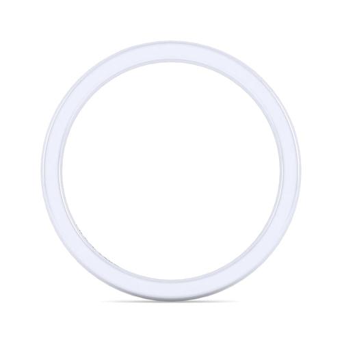 14K White Gold Matching Wedding Band