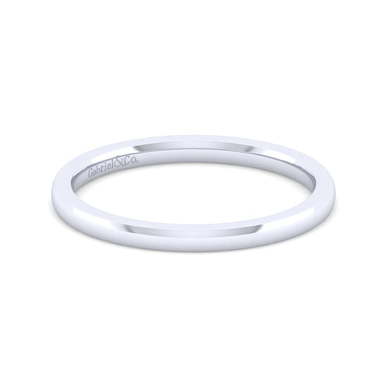 Gabriel - 14K White Gold Matching Wedding Band