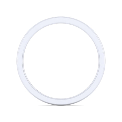 14K White Gold Matching Wedding Band