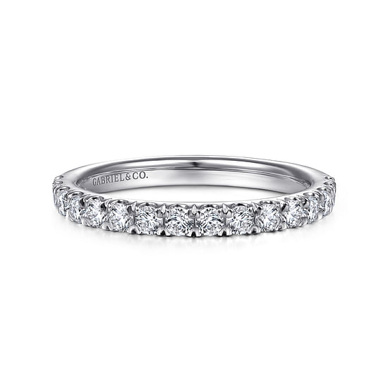 Gabriel - 14K White Gold Matching Wedding Band