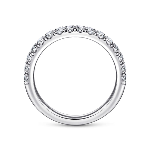 14K White Gold Matching Wedding Band