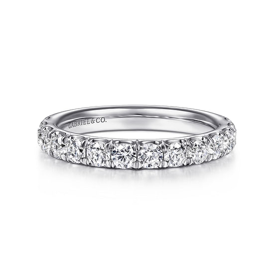 Gabriel - 14K White Gold Matching Wedding Band