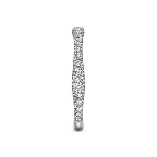 14K White Gold Matching Wedding Band