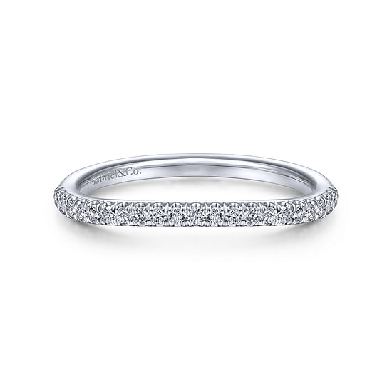 Gabriel - 14K White Gold Matching Wedding Band