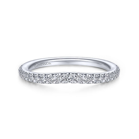 Gabriel - 14K White Gold Matching Wedding Band