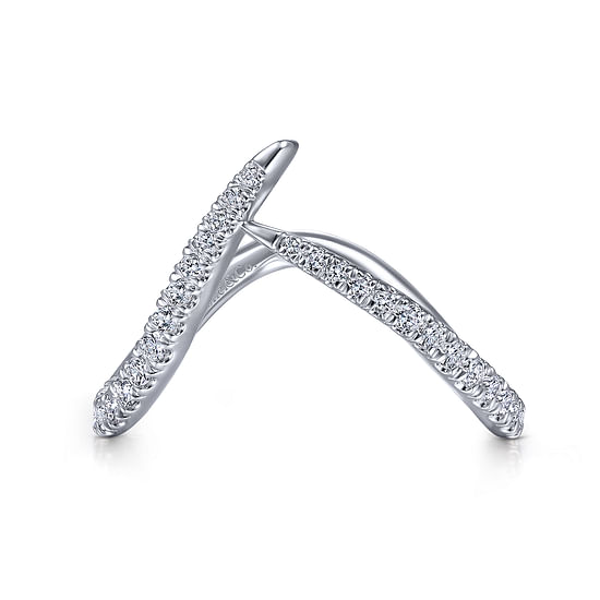 Gabriel - 14K White Gold Matching Wedding Band