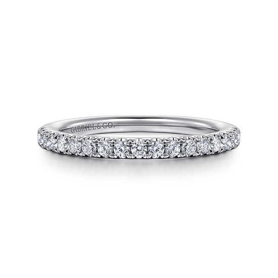 Gabriel - 14K White Gold Matching Wedding Band