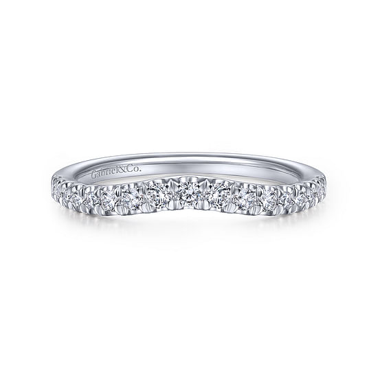 Gabriel - 14K White Gold Matching Wedding Band