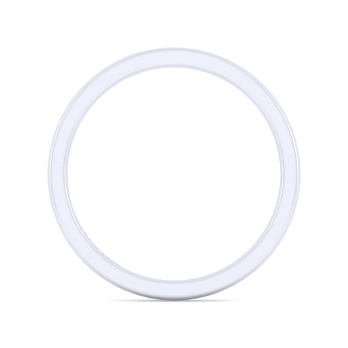 14K White Gold Matching Wedding Band