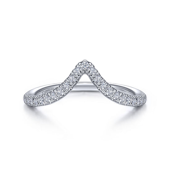 Gabriel - 14K White Gold Matching Wedding Band