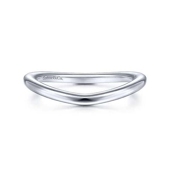 Gabriel - 14K White Gold Matching Wedding Band