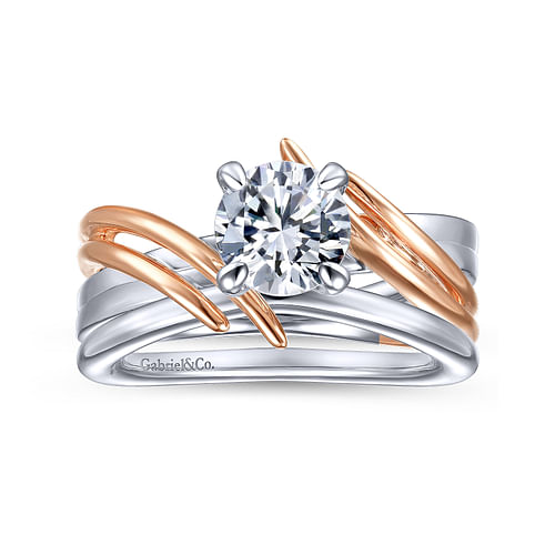 14K White Gold Matching Wedding Band