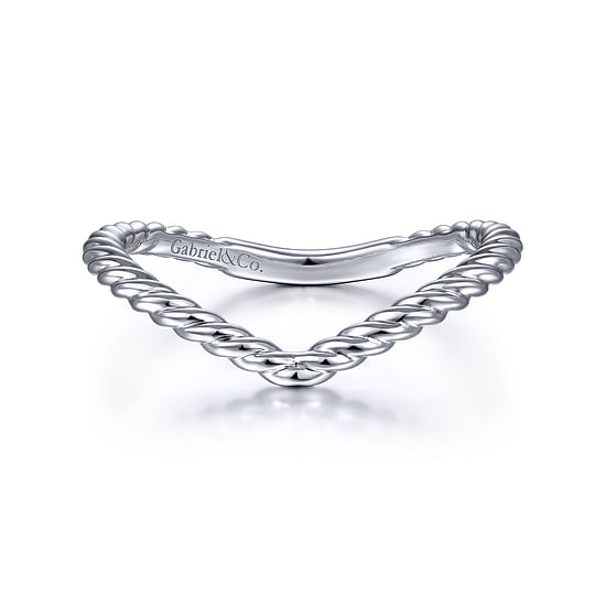 Gabriel - 14K White Gold Matching Wedding Band