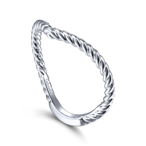 14K White Gold Matching Wedding Band