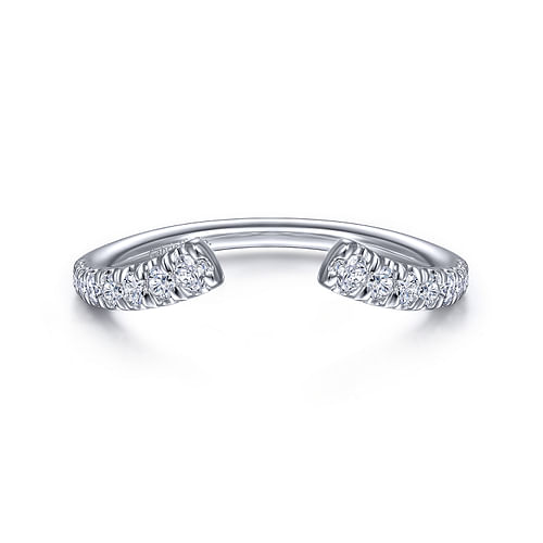 14K White Gold Matching Wedding Band