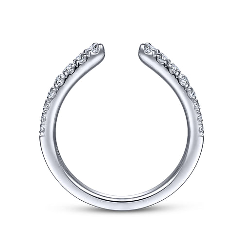 14K White Gold Matching Wedding Band