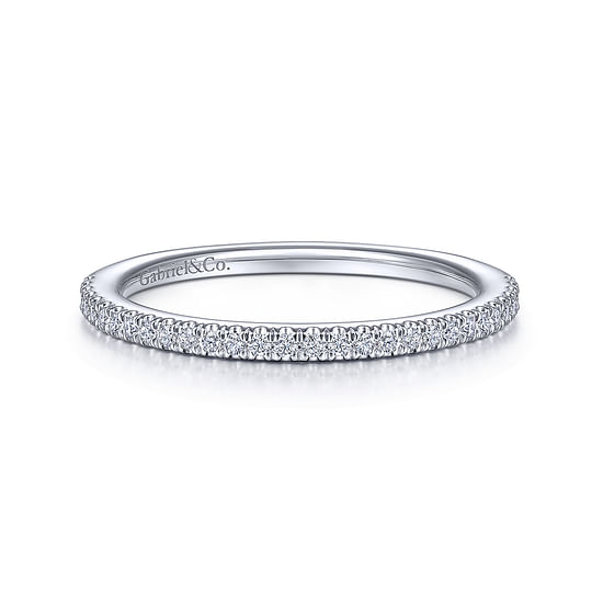 Gabriel - 14K White Gold Matching Wedding Band