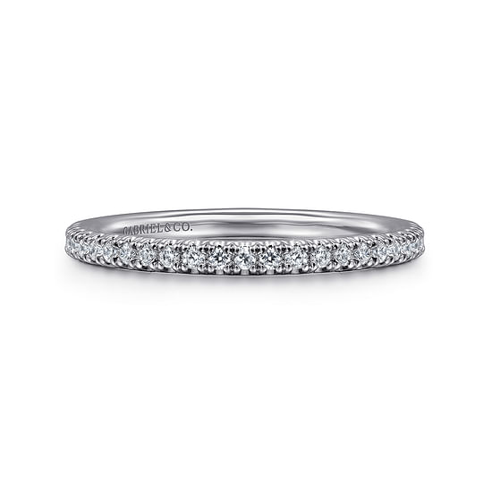 Gabriel - 14K White Gold Matching Wedding Band