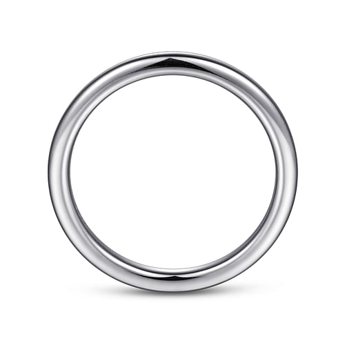 14K White Gold Matching Wedding Band