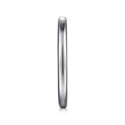 14K White Gold Matching Wedding Band