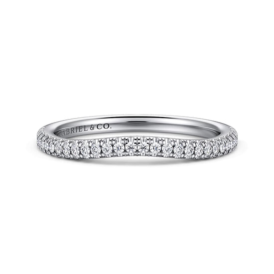 Gabriel - 14K White Gold Matching Wedding Band