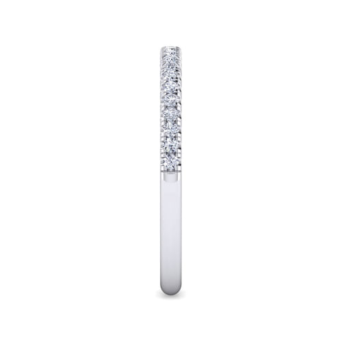 14K White Gold Matching Wedding Band