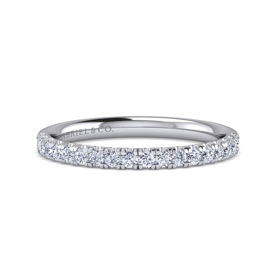 Gabriel - 14K White Gold Matching Wedding Band