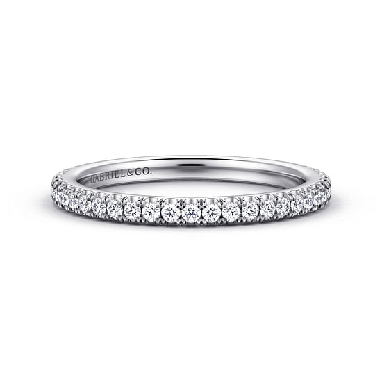 Gabriel - 14K White Gold Matching Wedding Band