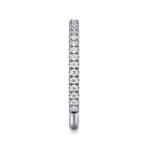 14K White Gold Matching Wedding Band