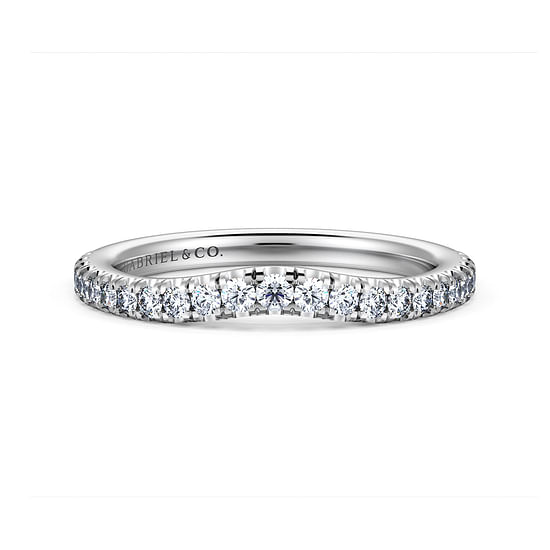 Gabriel - 14K White Gold Matching Wedding Band
