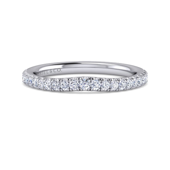 Gabriel - 14K White Gold Matching Wedding Band