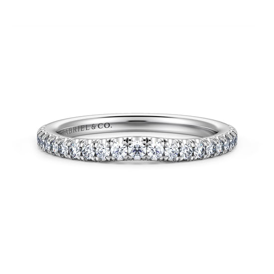 Gabriel - 14K White Gold Matching Wedding Band