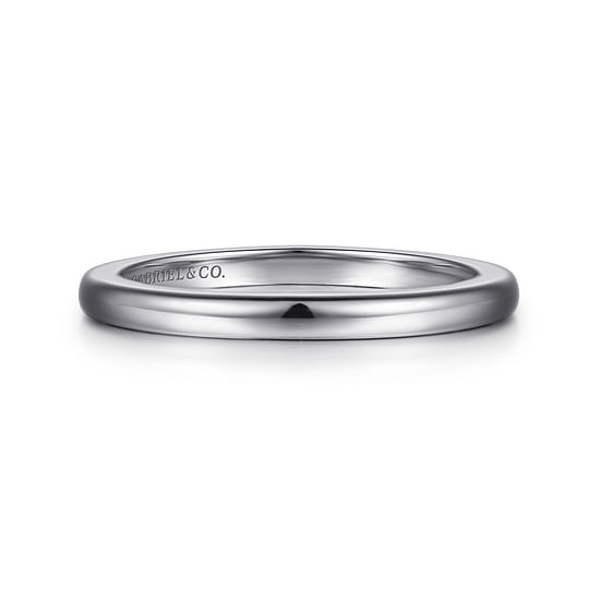 Gabriel - 14K White Gold Matching Wedding Band