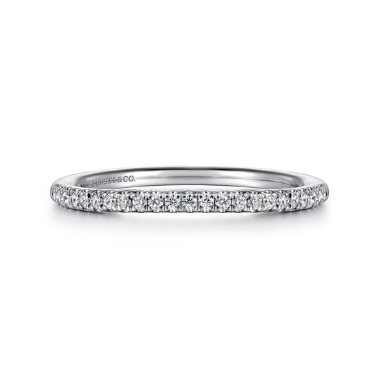 Gabriel - 14K White Gold Matching Wedding Band