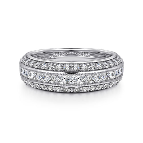 14K White Gold Matching Wedding Band