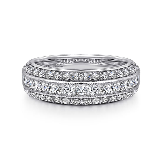 Gabriel - 14K White Gold Matching Wedding Band