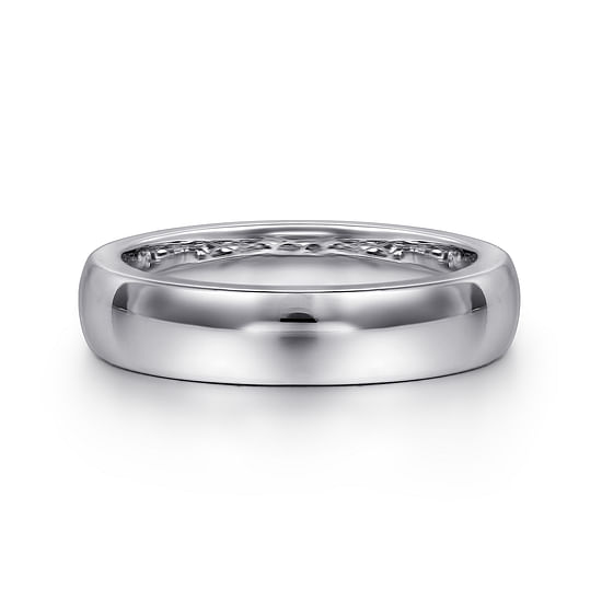 Gabriel - 14K White Gold Matching Wedding Band