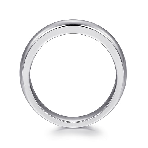 14K White Gold Matching Wedding Band