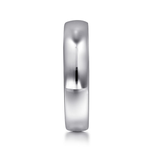14K White Gold Matching Wedding Band