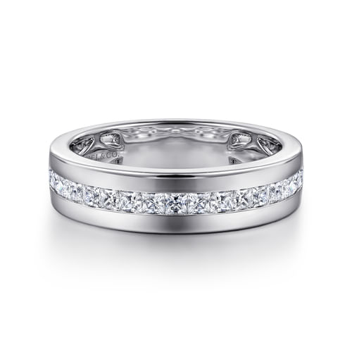 14K White Gold Matching Wedding Band