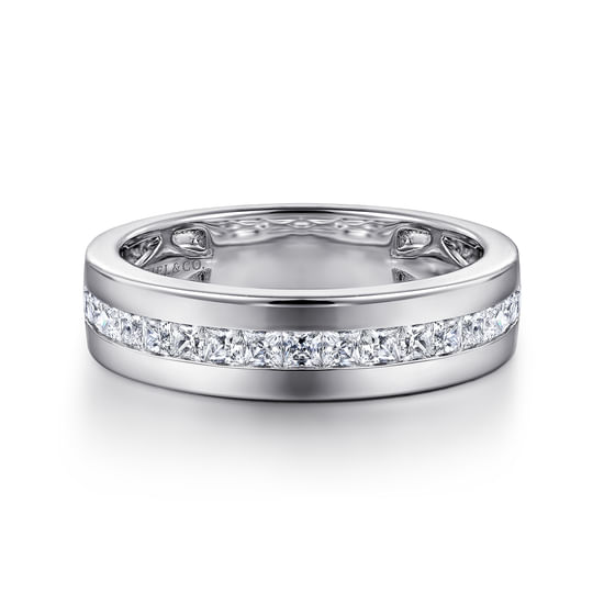Gabriel - 14K White Gold Matching Wedding Band