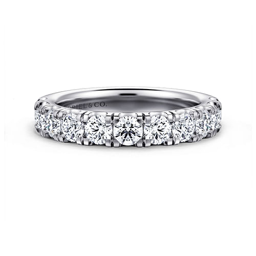 14K White Gold Matching Wedding Band