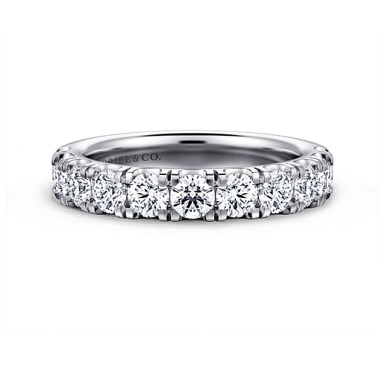 Gabriel - 14K White Gold Matching Wedding Band