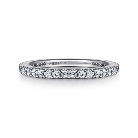 Gabriel - 14K White Gold Matching Wedding Band