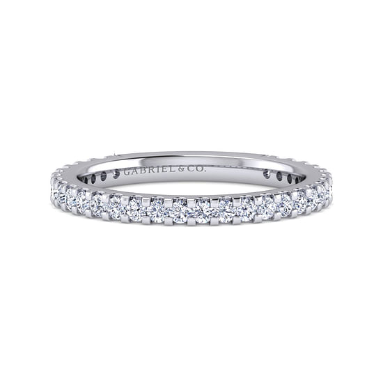 Gabriel - 14K White Gold Matching Wedding Band