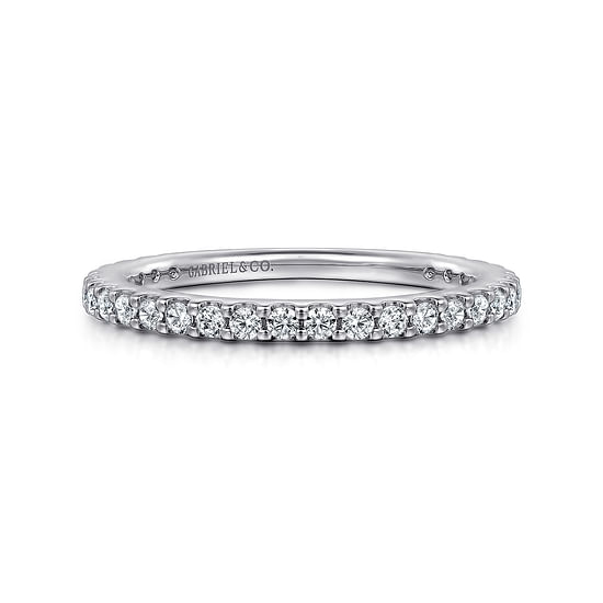 Gabriel - 14K White Gold Matching Wedding Band