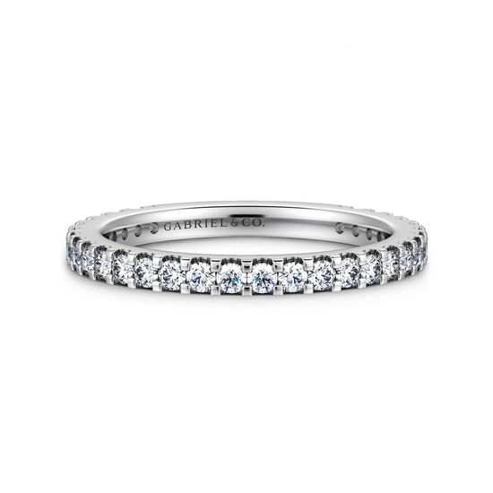 Gabriel - 14K White Gold Matching Wedding Band