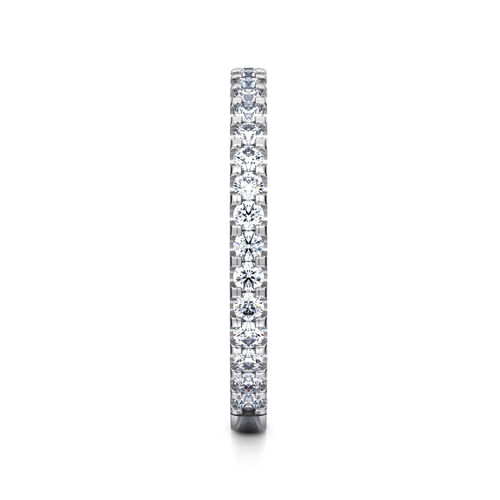 14K White Gold Matching Wedding Band