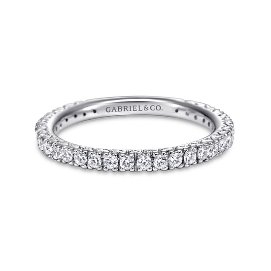 Gabriel - 14K White Gold Matching Wedding Band