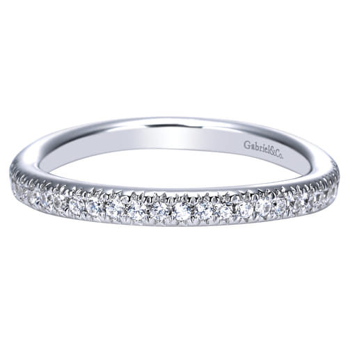 14K White Gold Matching Wedding Band 14K White Gold Matching Wedding Band